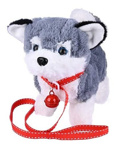 Worwoder Juguete De Peluche De Alaska Para Cachorro, Electr