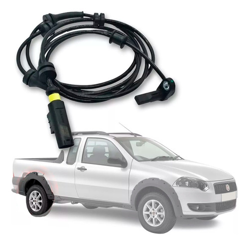 Sensor Abs Traseiro Passag. Fiat Strada 1.6 16v E.torq 2019