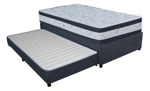 Marinera Dual Bed Chenille + Colchón Viggo Platinum 100x200