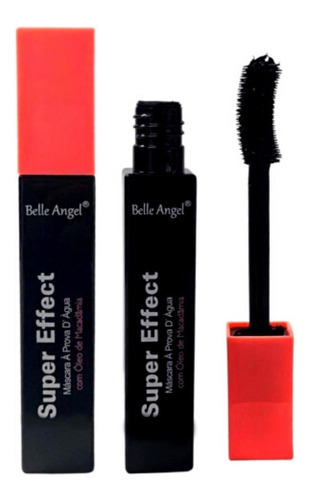 Rímel Máscara Cílios Super Effect Belle Angel Super Volume Cor Preto