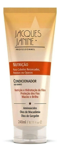 Jacques Janine Condicionador Nutrição Leave-In Power Nutrition 240ml