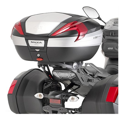 Imagen 3 de 5 de Baul Givi V56 N Nt Maxia4 56lt Monokey Alta Gama 2 Cascos Md