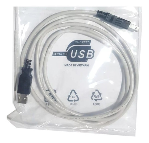 Cable Usb Original Impresora Epson L3210 L3250 L3110 L3150 Blanco