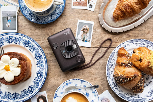 Cámara Fujifilm Instax Mini Liplay Hybrid Deep Bronze