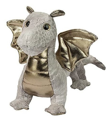 Oso De Peluche - Douglas Hydra Silver Baby Dragon Plush Stuf