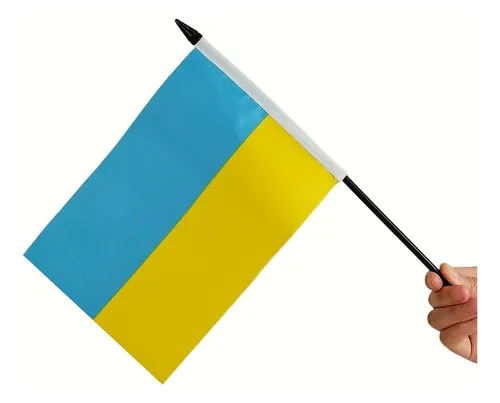 Bandera De Mesa De La Amistad De Estados Unidos Y Ucrania, B