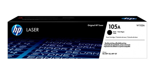 Imagen 4 de 4 de Toner Láser Hp 105a Negro W1105a M107 M135 137fnw C