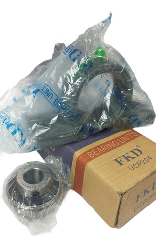 Kit Com 02 - Mancal P-204 Com Rolamento Fkd