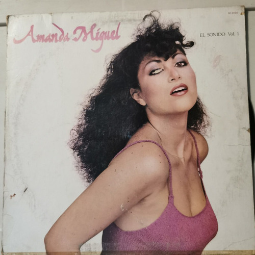 Disco Lp: Amanda Miguel- El Sonido Vol, 1,n