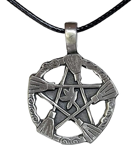 Pagan Wicca Magic Jewelry The Brooms Of Elder Pentagram Star