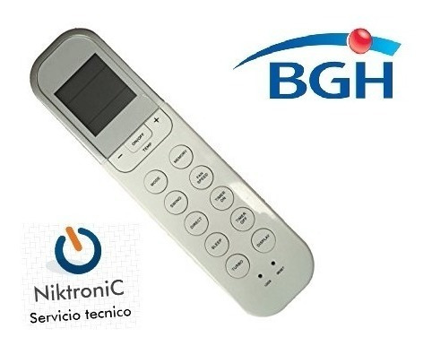 Control Remoto Aire Acondicionado Split Bhg