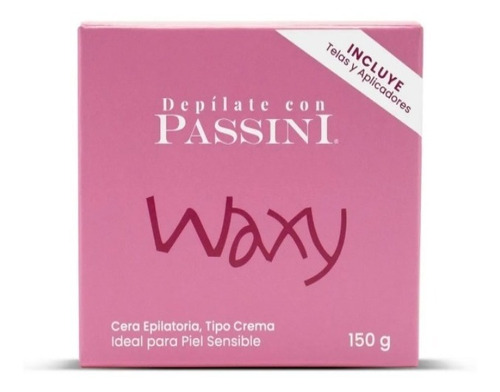 Cera Waxy Passini De 150gr Incluye Telas Y Aplicadores