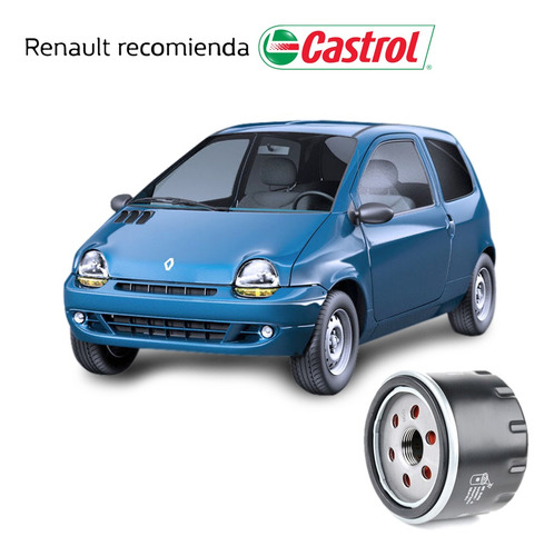 Imagen 1 de 4 de Service Cambio Aceite + Filtro Renault Twingo 1.3 Forfait