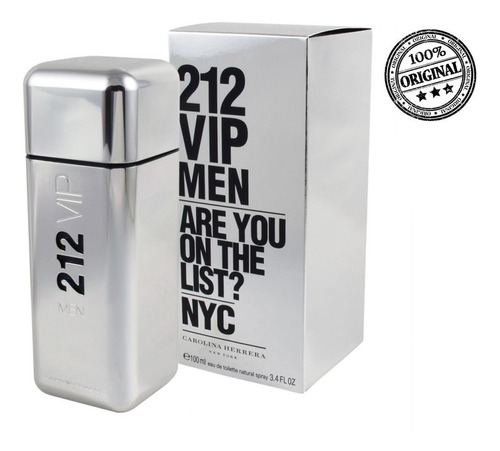 Colonia Carolina Herrera - 212 Vip Men - 100ml - Edt