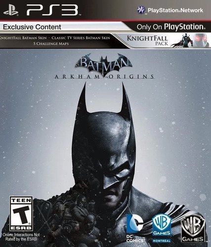 Imagen 1 de 5 de Batman Arkham Origins Ps3 Juego Fisico Sellado Original