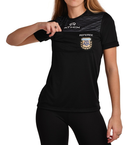 Camiseta Arbitro Dama Athix Oficial - Casaca Mujer Refere