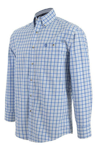 Imagen 3 de 6 de Camisa Vaquera Wrangler Hombre Manga Larga 782