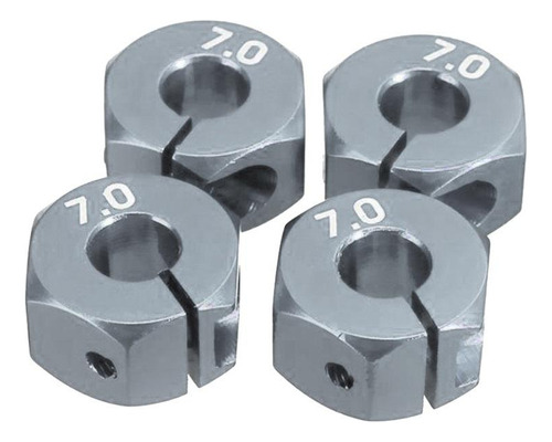 5 Modelo Rc 12mm Cubos De Rueda Hexagonal 70mm De Espesor