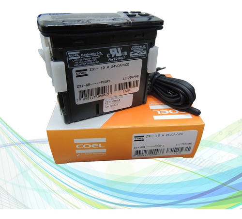 Controlador Temperatura Z31gr 12 A 24v Coel C Degelo E Sonda