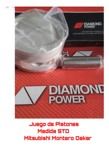 Kit Pistones Mitsubishi Montero Dakar 1992 - 2008