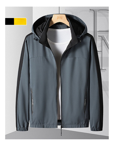 Abrigos Chaquetas Con Capucha Informal Chamarra Invierno