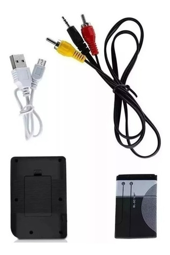 Mini Consola Game Box Sup 400 Juegos Recargable Cable + Av