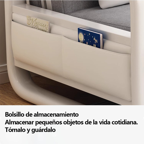 Sofa Cama Individual Plegable Con Armario De Almacenamiento
