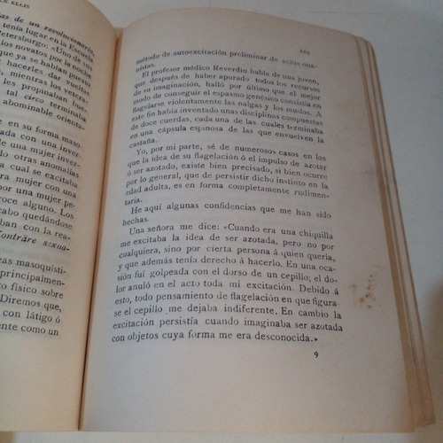 El Sadismo Y El Masoquismo En El Amor(sin Portada) - H Ellis (Usado)