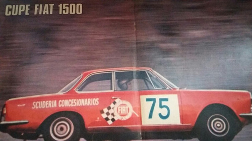 Cupe Fiat 1500. Publicidad. 