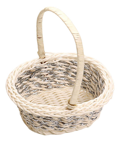 Cesta De Almacenamiento Multiusos, Cesta De Picnic Con Asa,