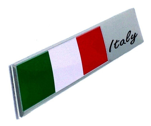 Emblema Bandeira Itália - Fiat 500 Uno Palio Linea Punto
