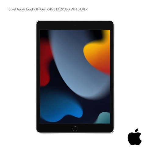Tablet Apple iPad 9th Gen 64gb 10.2 Plata +audifonos +lapiz