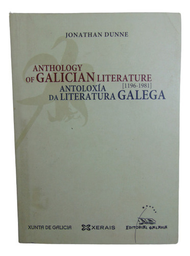 Adp Anthology Of Galician Literature Jonathan Dunne