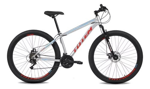 Bicicleta Mtb Totem By Topmega R29 21v Disco,susp. V/colores