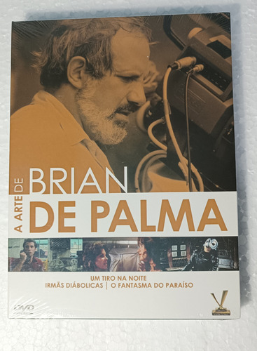 A Arte De Brian De Palma Dvd Box 2 Discos Digipak Lacrado