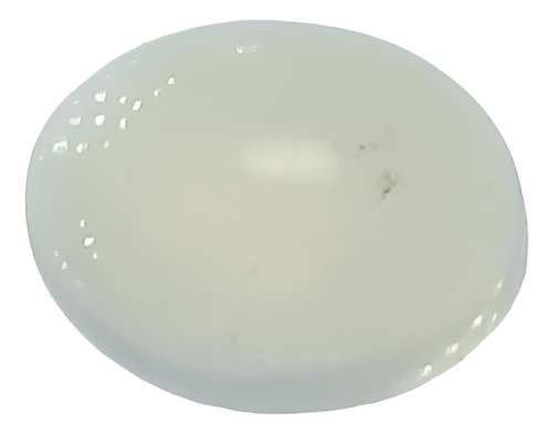 Opala 4.815 Cts Lua Oval Natural 12x9 Mm Branca Translucida Garantia Eterna