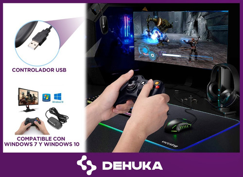Imagen 9 de 10 de Receptor Adaptador Pc Joystick Xbox 360 Inalambrico Mando