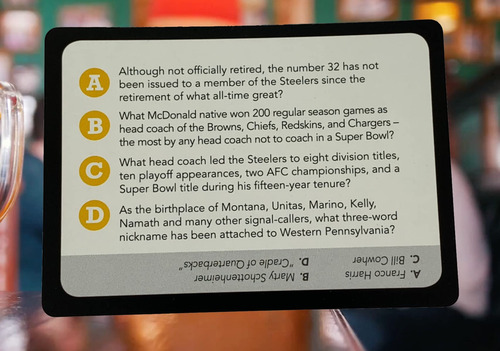Te Gotta Saber Pittsburgh - Juego De Preguntas Deportes