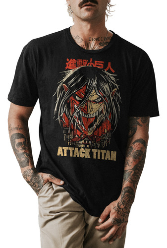 Polo Personalizado Shingeki No Kyojin Attack On Titan 001