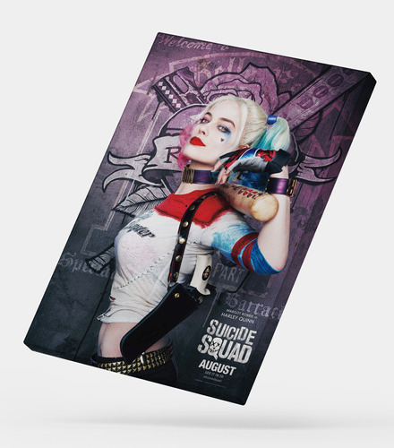 Cuadro Impresión Digital Lienzo: Harley Quinn Suicide Squad