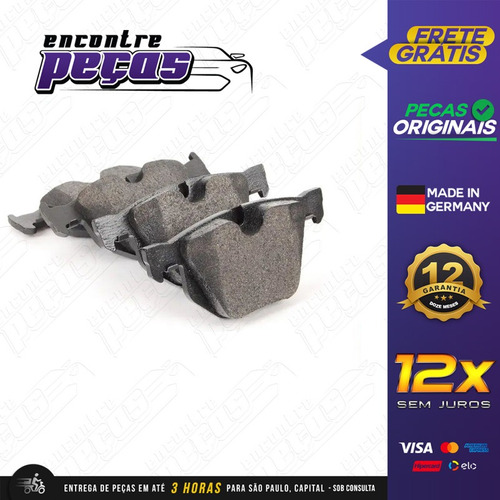 Pastilha Freio Traseiro Bmw X6 3.0 35i 08-14 Original