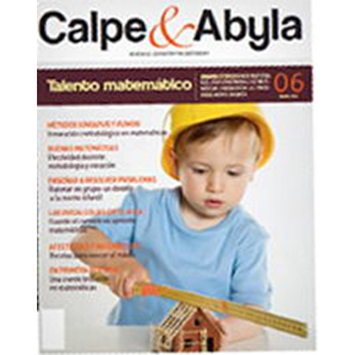 Revista Calpe Y Abyla 6 Talento Matematico