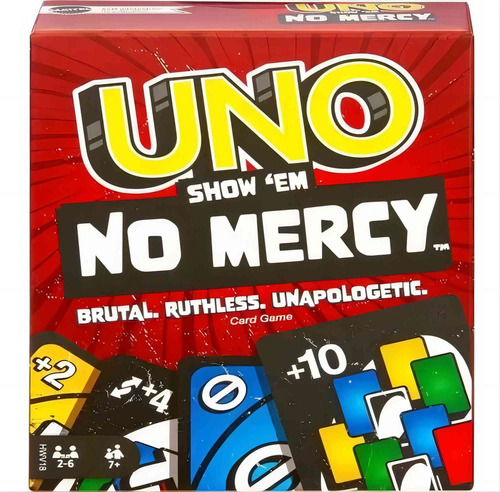 Jogo de cartas Uno Show Em No Mercy