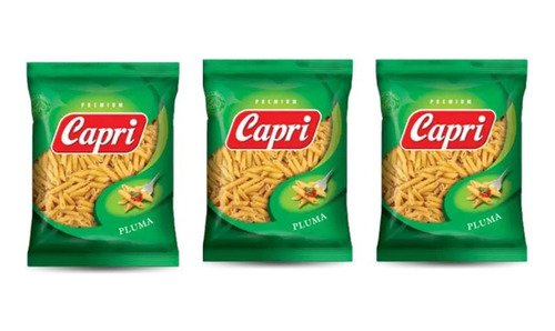 Pasta Plumitas Premium Capri 500gr 3pack