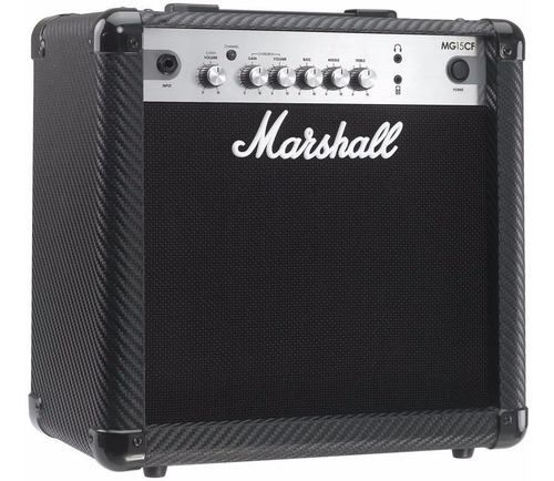 Amplificador Cubo Caixa Guitarra Marshall Mg15 15 Watts