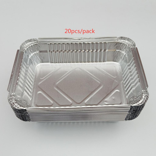 5/0x Sartenes De Aluminio Sartenes Desechables 20pcs_1000ml