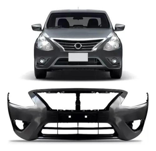 Paragolpes Delantero Nissan Versa 2015 A 2020 Negro