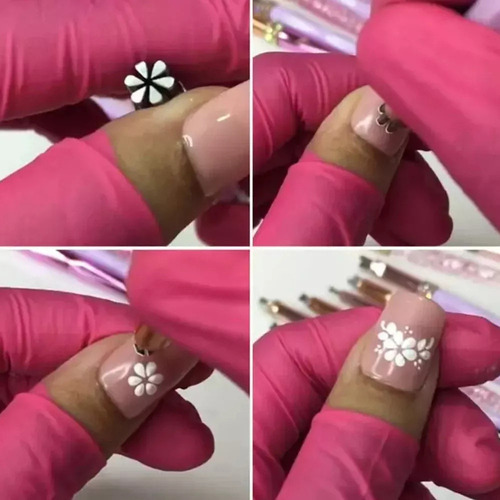 15pcs Bolígrafo Para Sellos De Decoración De Uñas Diy