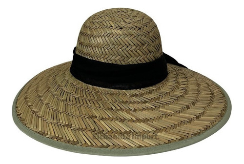 Sombrero De Paja Chupalla Para Mujer