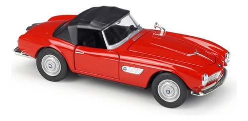 Auto De Colección Modelo Bmw 507 Escala 1:24 Metálico 